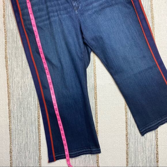 Veronica Beard Carolyn Baby Boot Side Stripe Jeans Women’s 24 - Picture 6 of 12